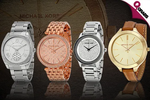 From QR549 Shimmer with Women’s Michael Kors Watches - Choose from 12 Dazzling Styles - LIMITED QUANTITY Hurry Up! (Up to QR1311 Value)